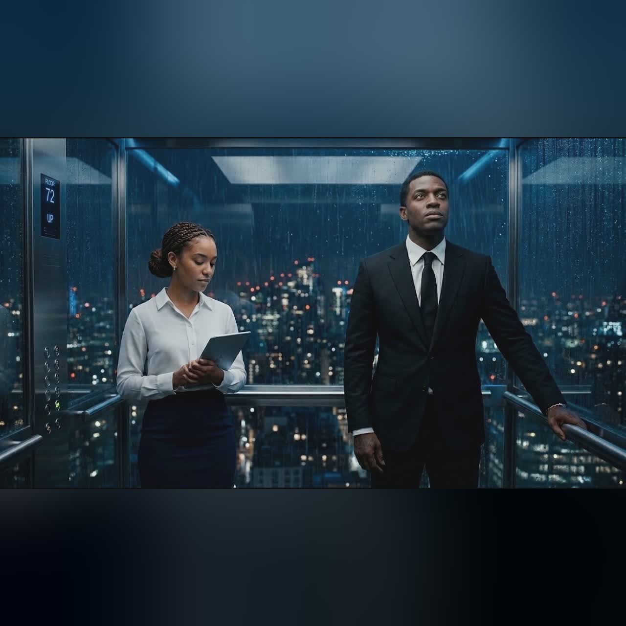 A Billionaire Got Stuck in an Elevator With a Poor Girl—Her Words Shocked Him Part 2