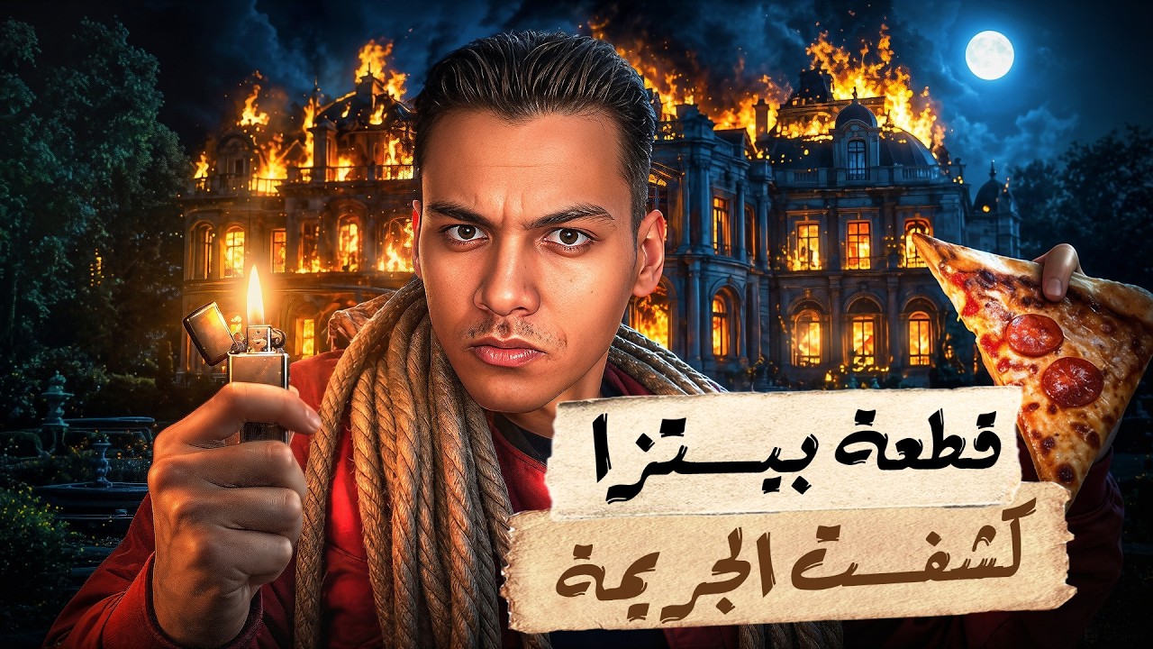 19 ساعه من الرعب في حي نائب الرئيس الأمريكي لكن قطعة بيتزا انهت كل شئ 🍕🔥 cover art