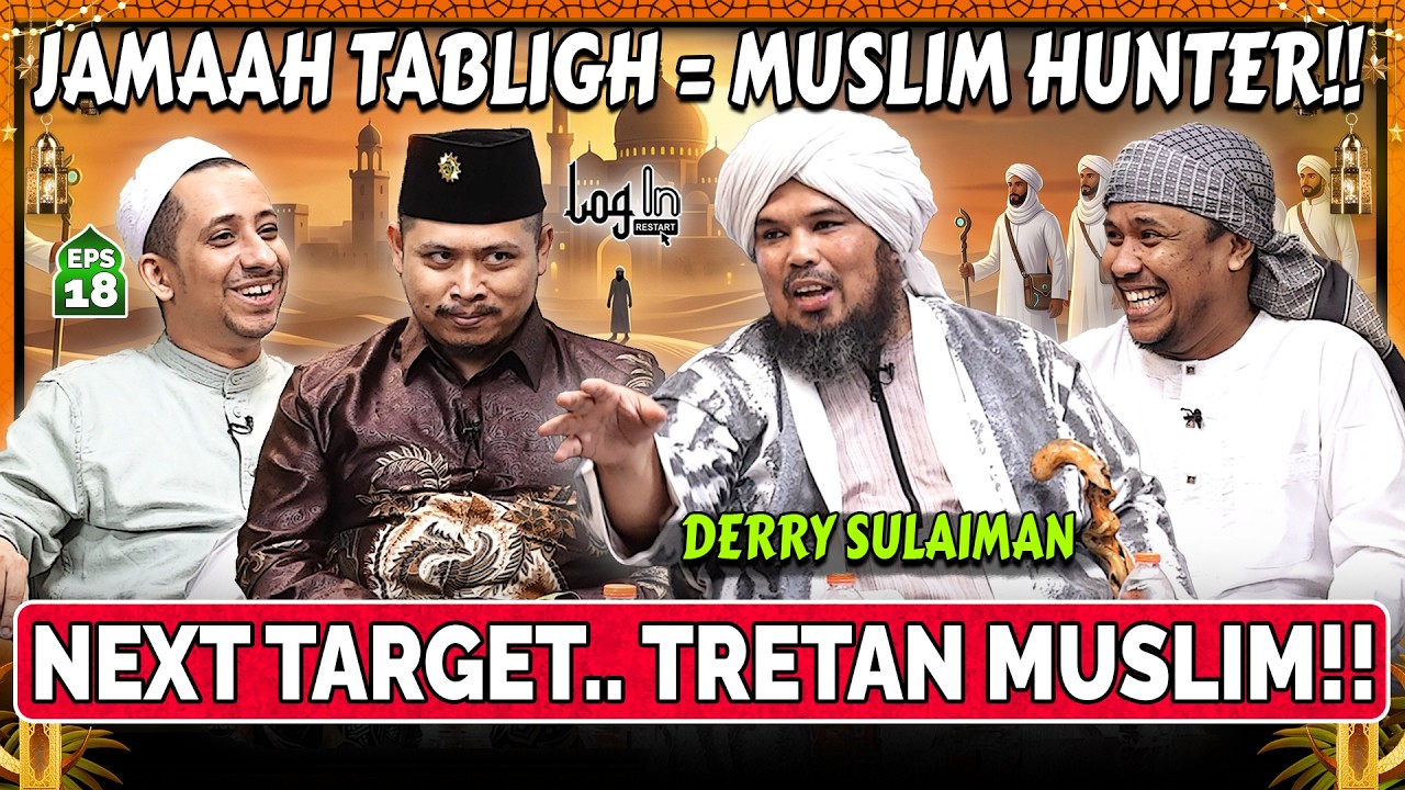 KRISTEN HUNTER "NO", MUSLIM HUNTER "YES" - Habib - Derry Sulaiman - Mamat - Tretan Login EPS 18 cover art