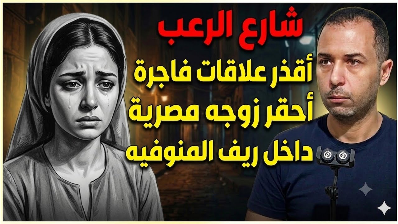 شارع الرعب ⛔أقذر علاقة فاجرة: أحقر زوجة مصرية داخل ريف المنوفية | جريمة حقيقية cover art