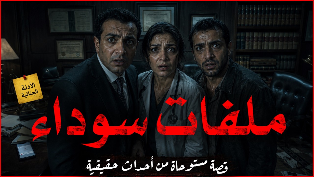 مكتب محامي اتحول لمسرح جريمة 3 مشتبهين وكل واحد عنده سر خطير  قصة مستوحاة من أحداث حقيقية cover art