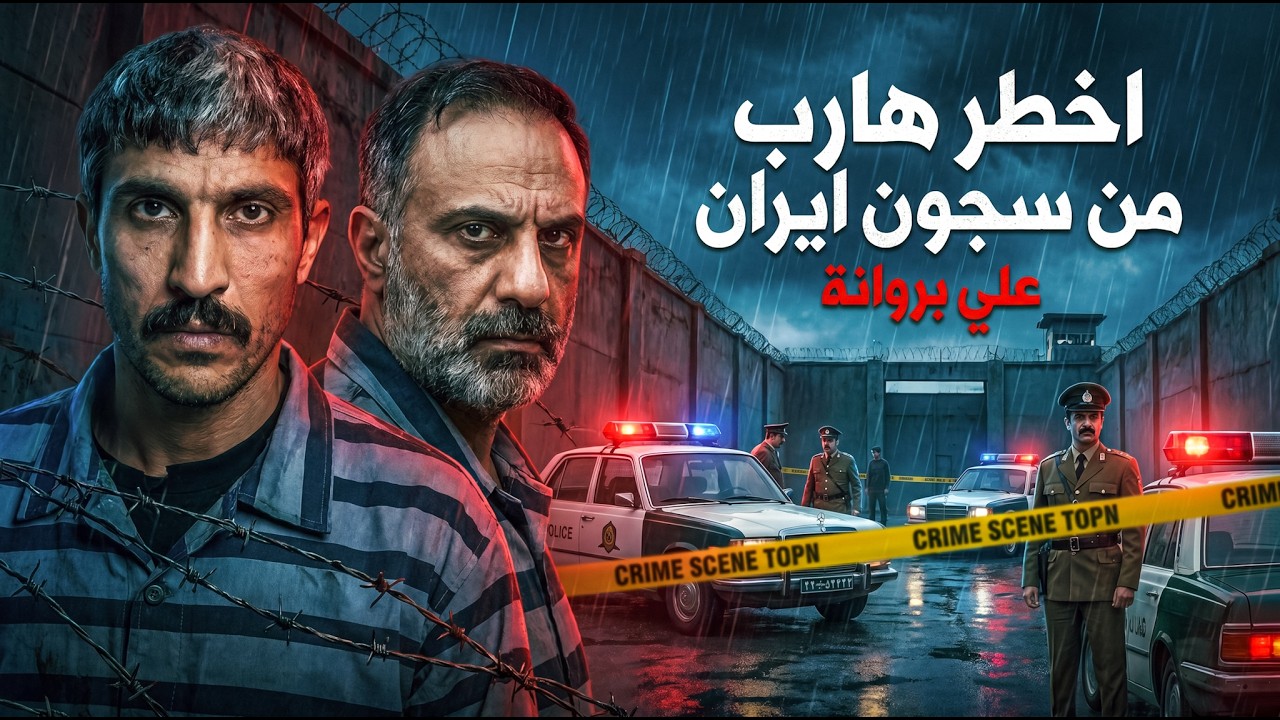 اشهر هارب من سجون ايران .. علي بروانة cover art