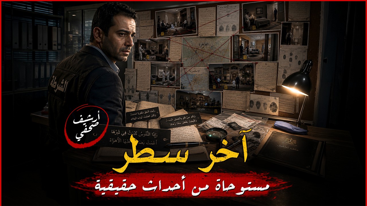 مستوحاة من أحداث حقيقية جـثة مريبة تتبعها سلسلة من مسارح الجرائم المتطابقة في أرشيف صحفي ج٧ cover art