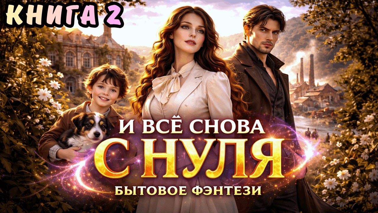 АУДИОКНИГА ПОЛНОСТЬЮ: И ВСЁ СНОВА С НУЛЯ 2 | БЫТОВОЕ ФЭНТЕЗИ cover art