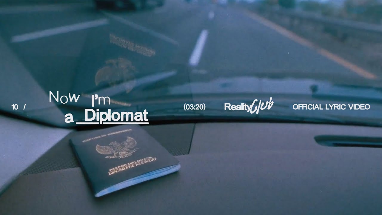 Reality Club - Now I'm a Diplomat (Official Lyric Video) cover art