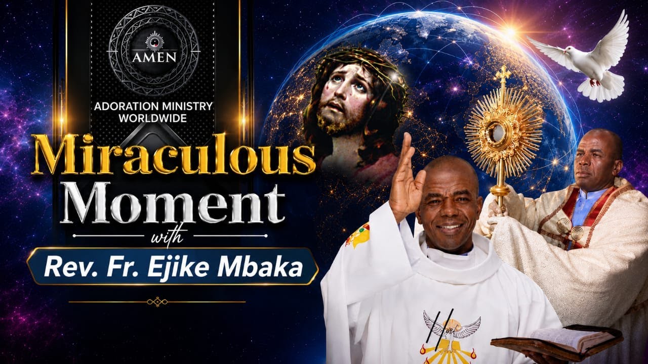 MIRACULOUS MOMENT LIVE WITH REV FR  EJIKE MBAKA cover art