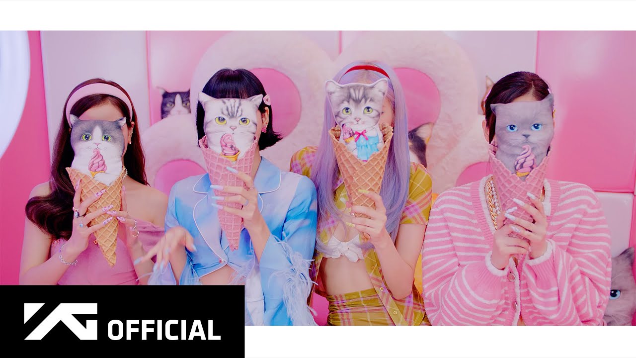 BLACKPINK - 'Ice Cream (with Selena Gomez)' M/V cover art