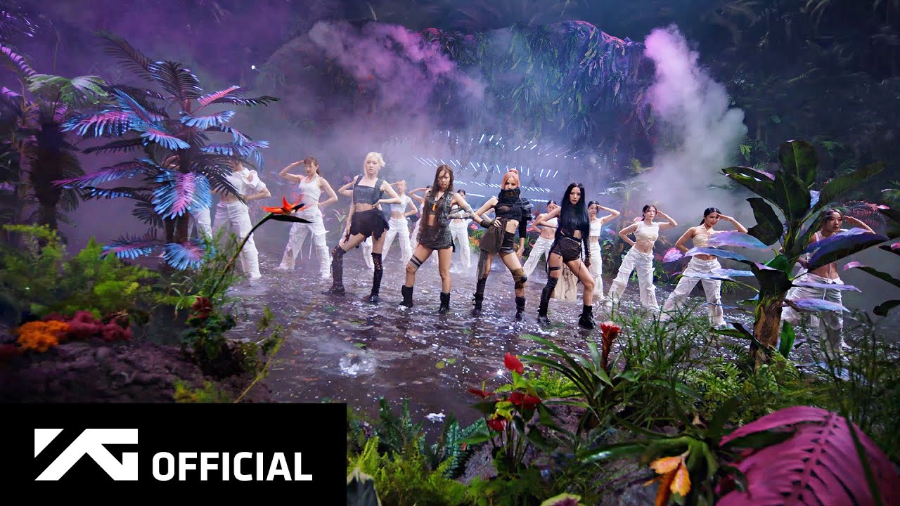 BLACKPINK - ‘Pink Venom’ M/V cover art