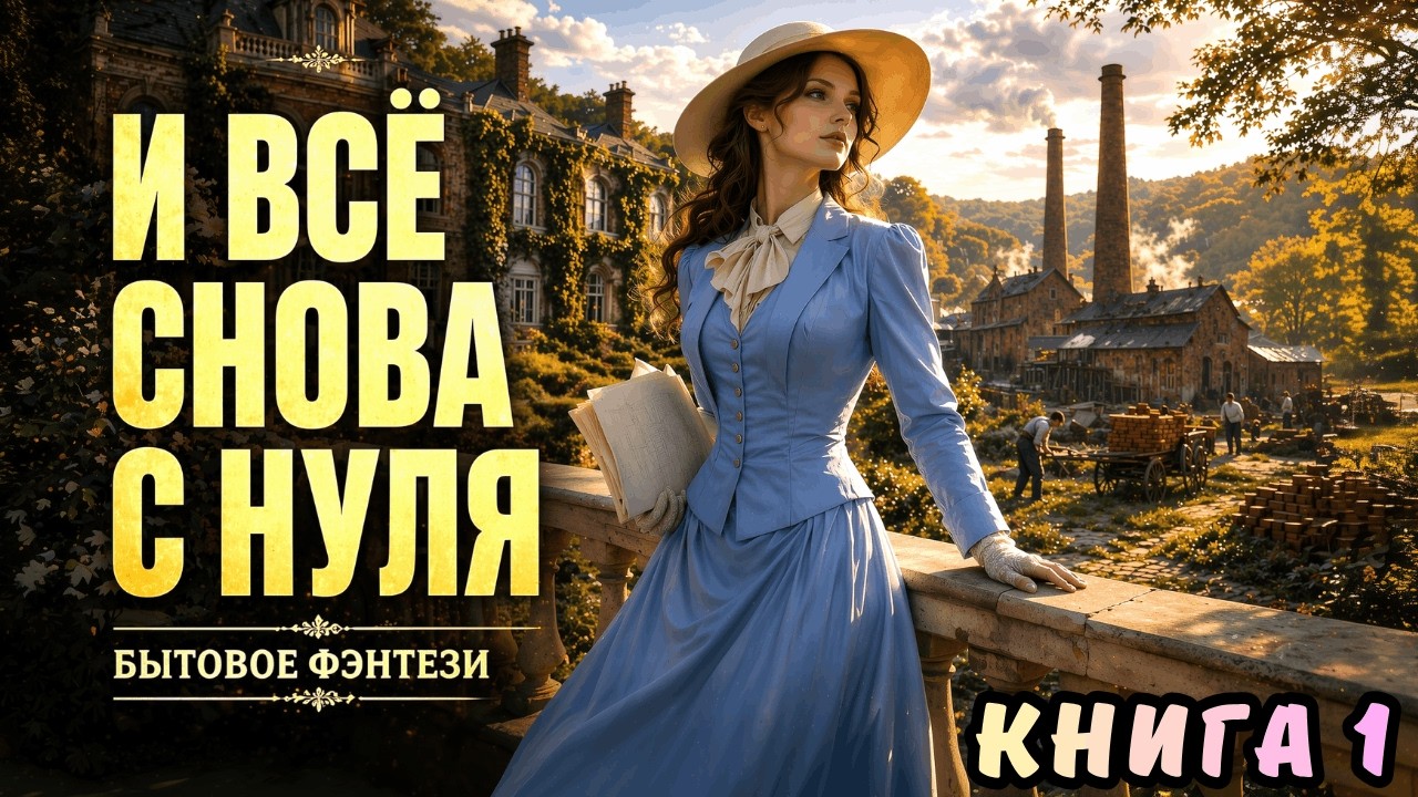 АУДИОКНИГА ПОЛНОСТЬЮ: И ВСЁ СНОВА С НУЛЯ | БЫТОВОЕ ФЭНТЕЗИ cover art
