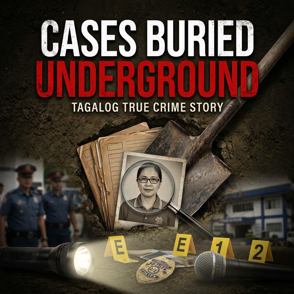 Cases Buried Underground Tagalog true crime story cover art