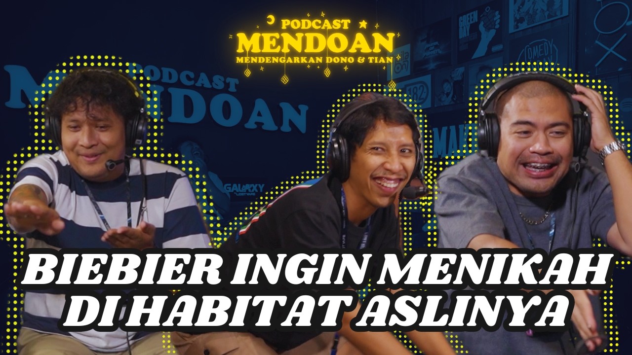 PODCAST MENDOAN FICURING RIZKY BIEBIER - BIEBIER MAU NIKAH DI KEBUN BINATANG cover art