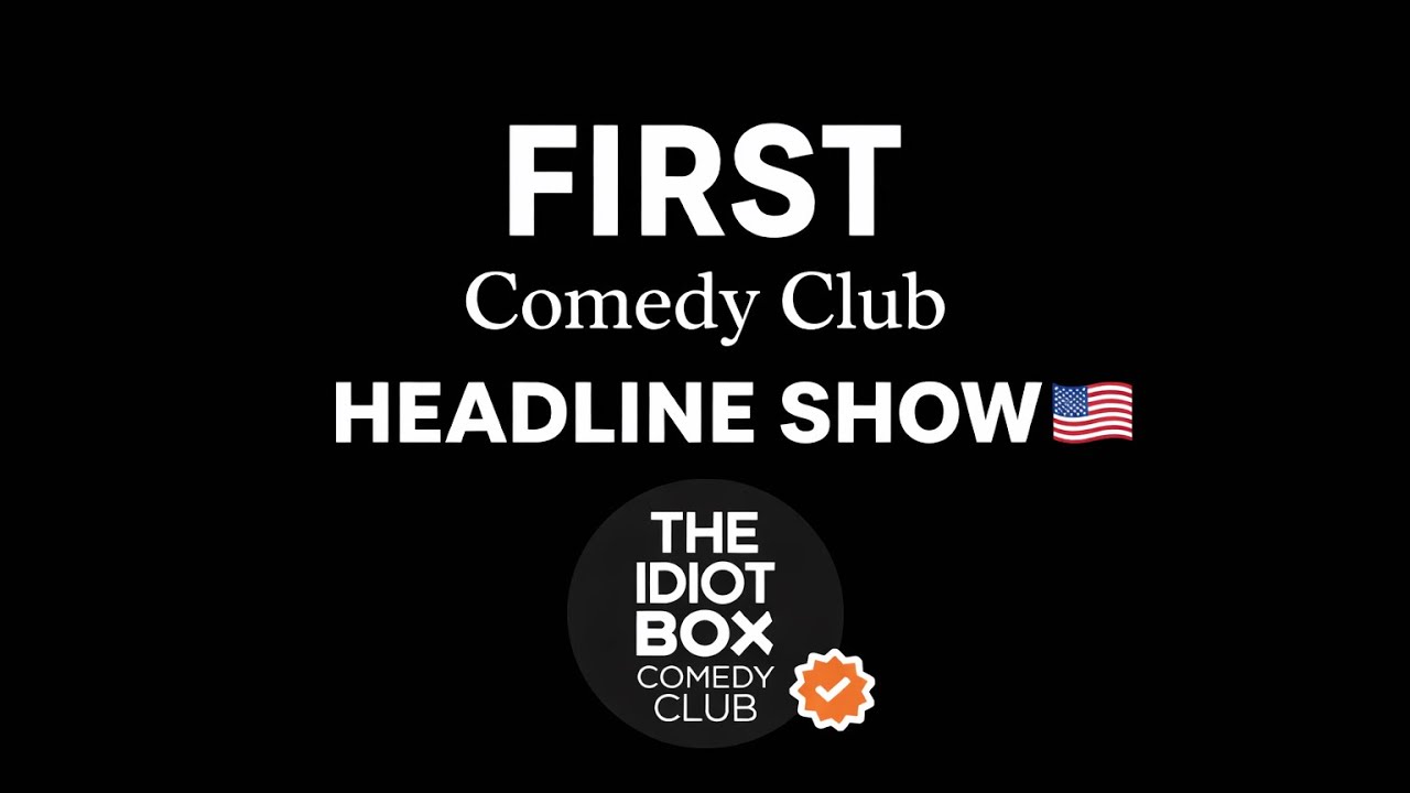 IRL STREAM - First Comedy Club Headline Gig 🇺🇸 - OB AMPONSAH cover art