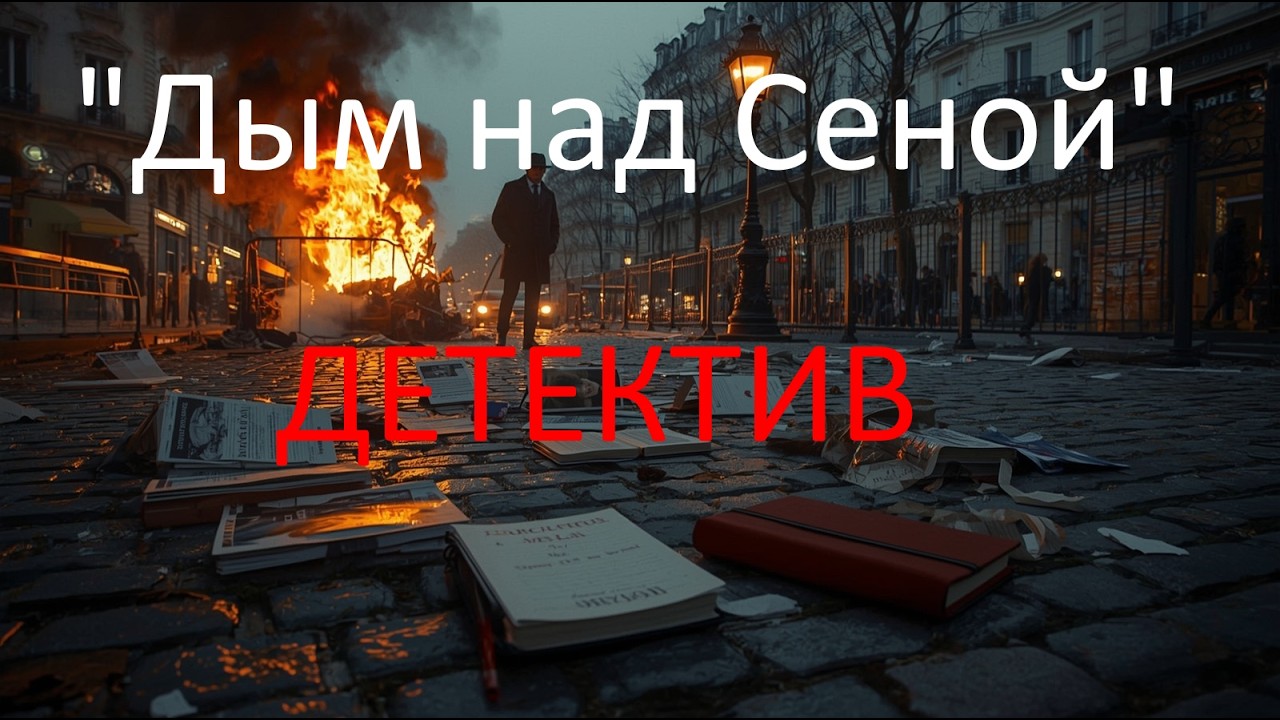 АУДИОКНИГА ДЕТЕКТИВ "Дым над Сеной"