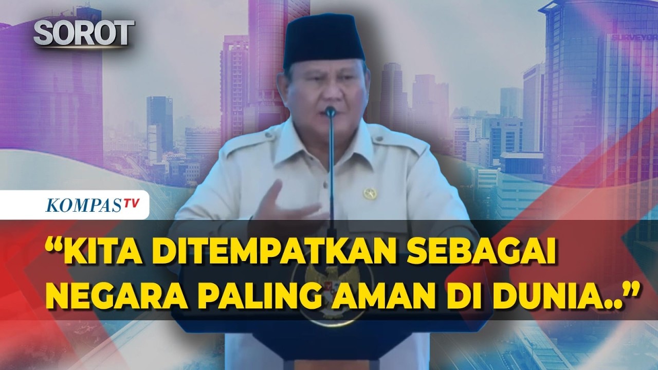 Presiden Prabowo: Indonesia Ditempatkan Sebagai Negara Paling Aman di Dunia Sekarang cover art