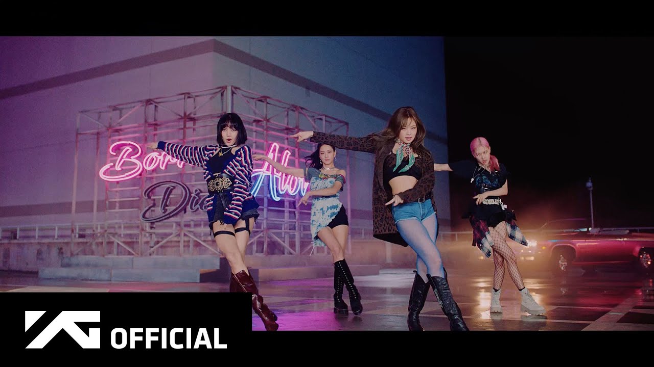 BLACKPINK - 'Lovesick Girls' M/V cover art
