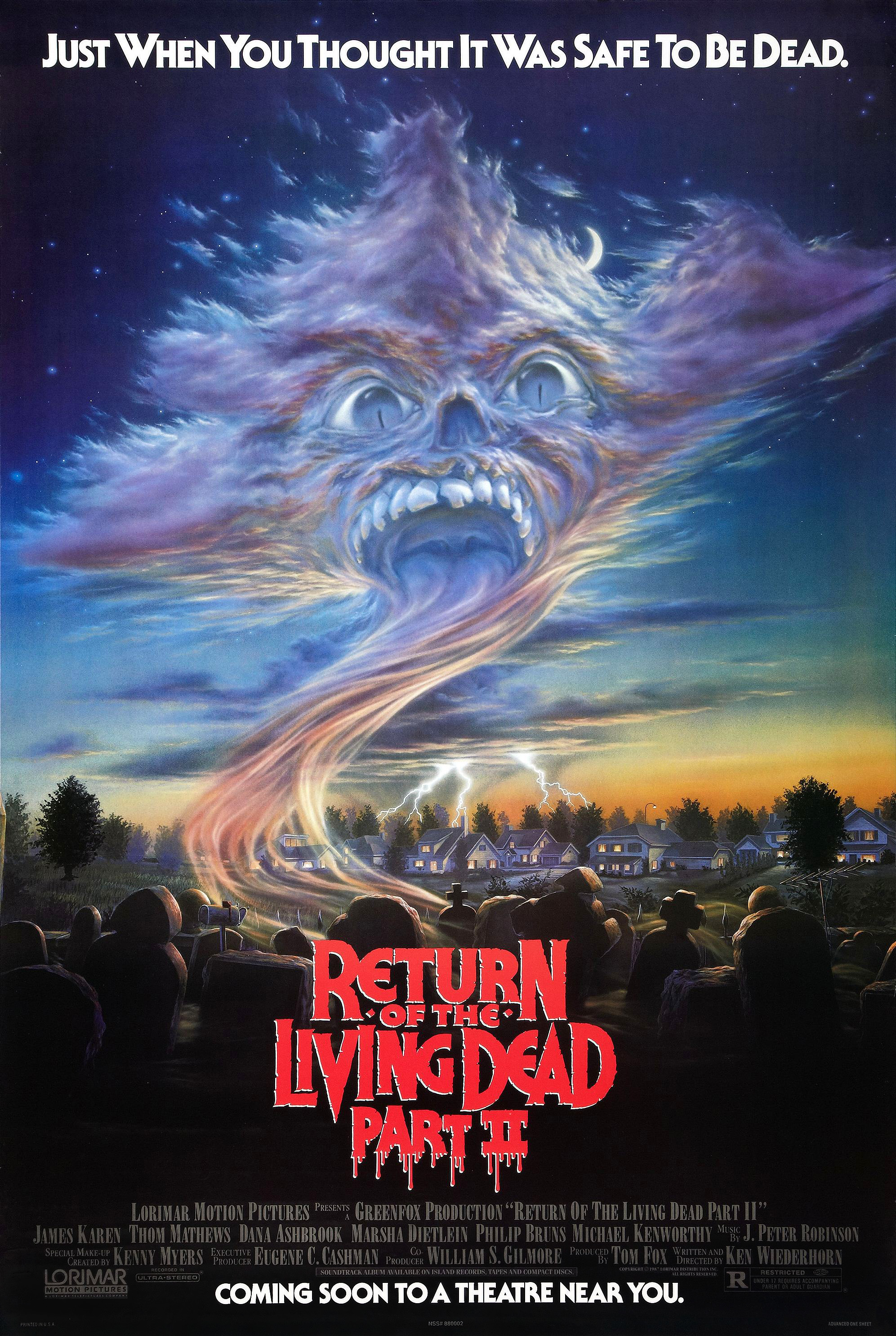 Poster Return of the Living Dead II