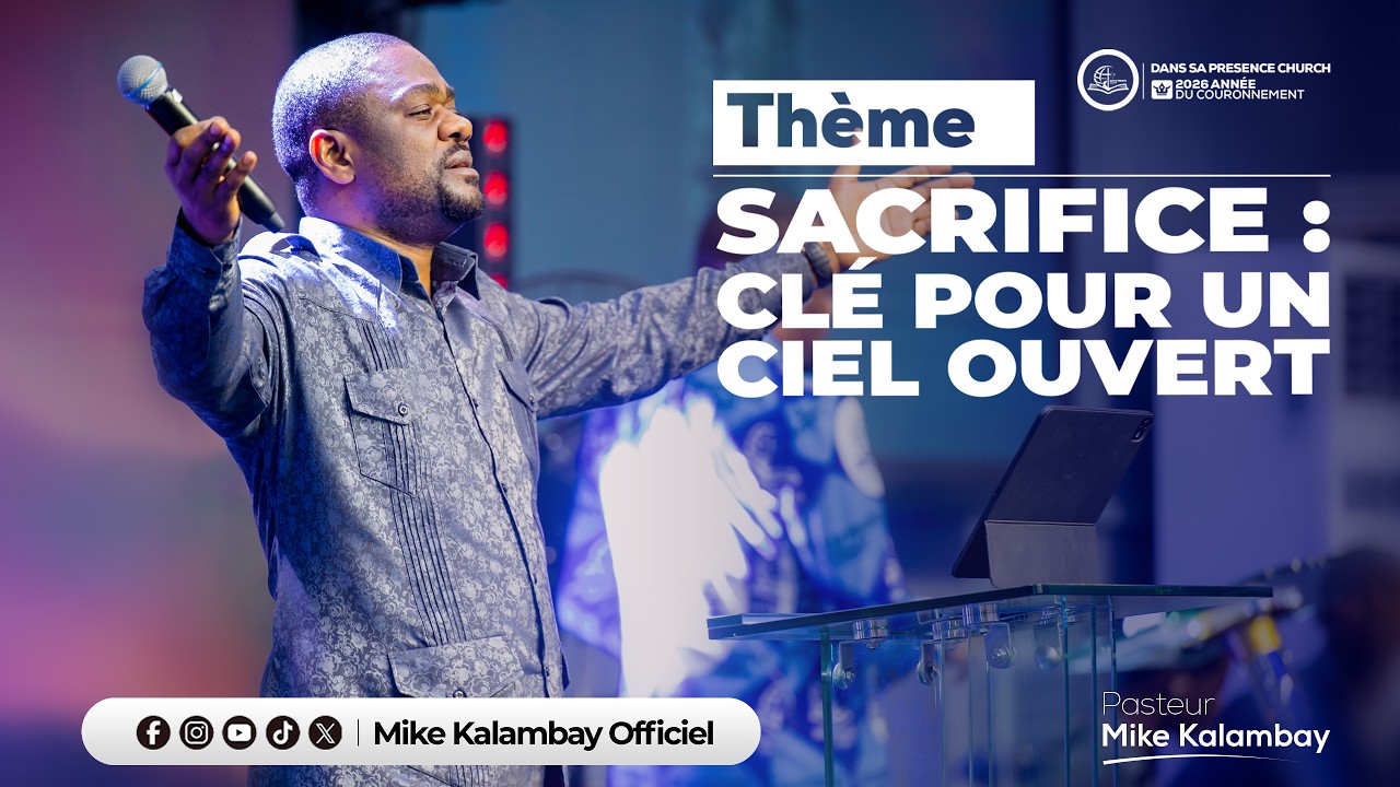 Sacrifice : clé pour un ciel ouvert || Past.Mike KALAMBAY cover art