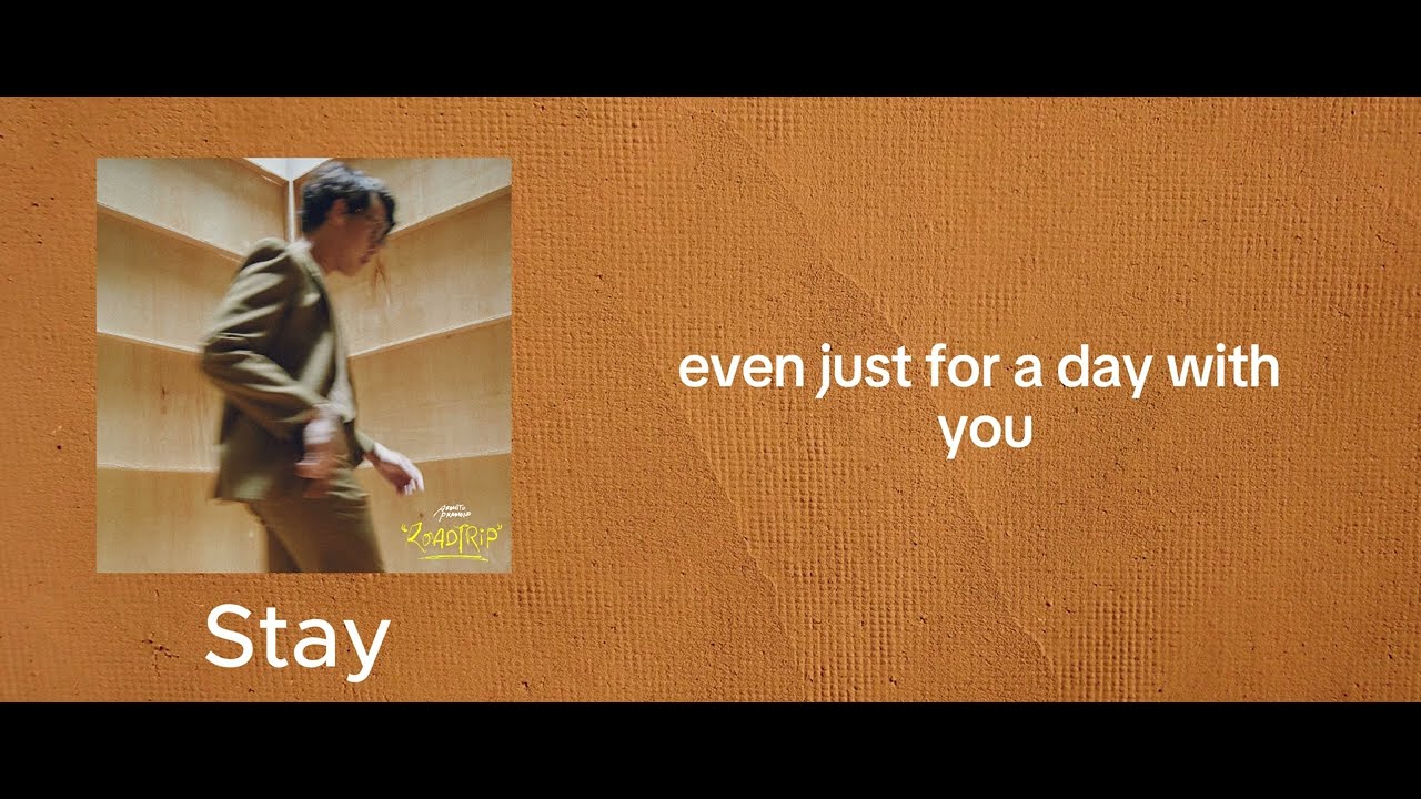 Ardhito Pramono - Stay (Official Lyric Video) cover art