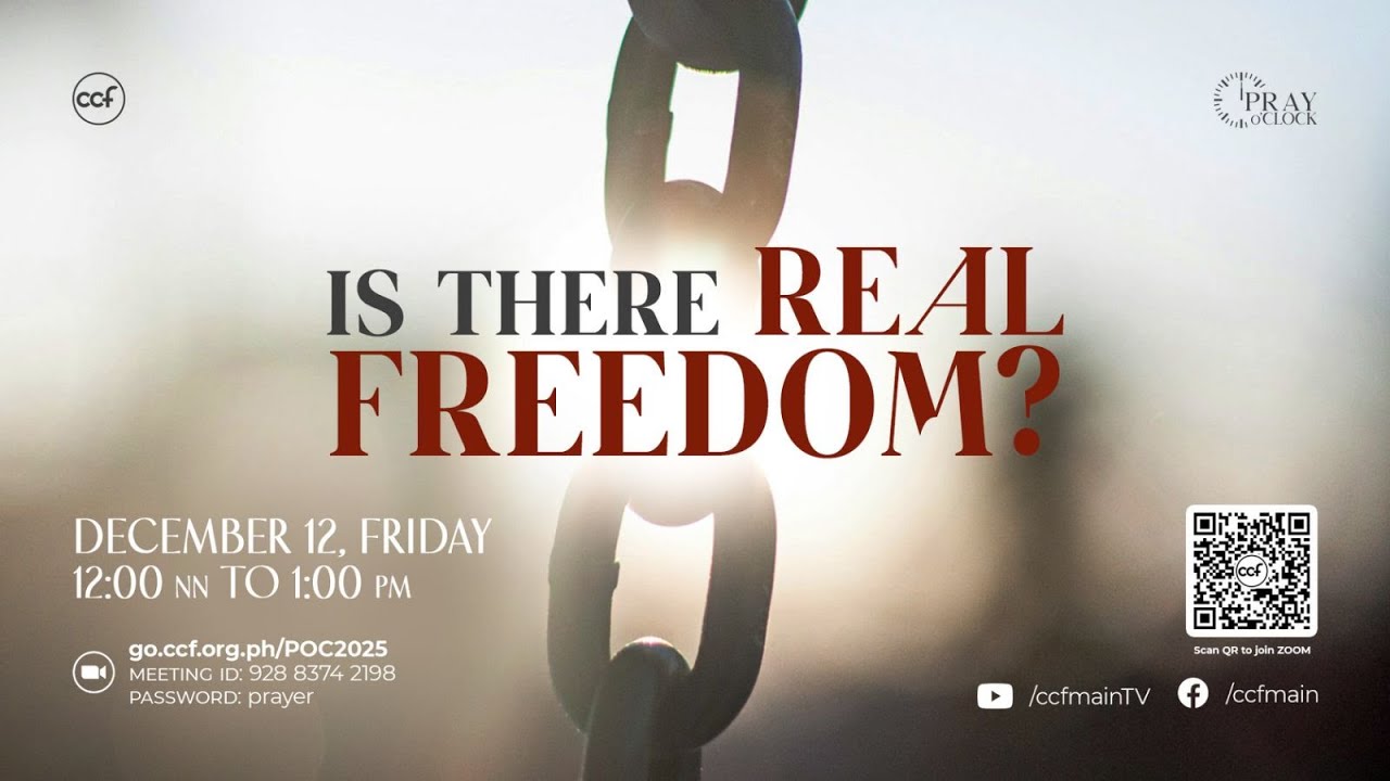 Is There Real Freedom? | Pray o'Clock (December 12, 2025) cover art