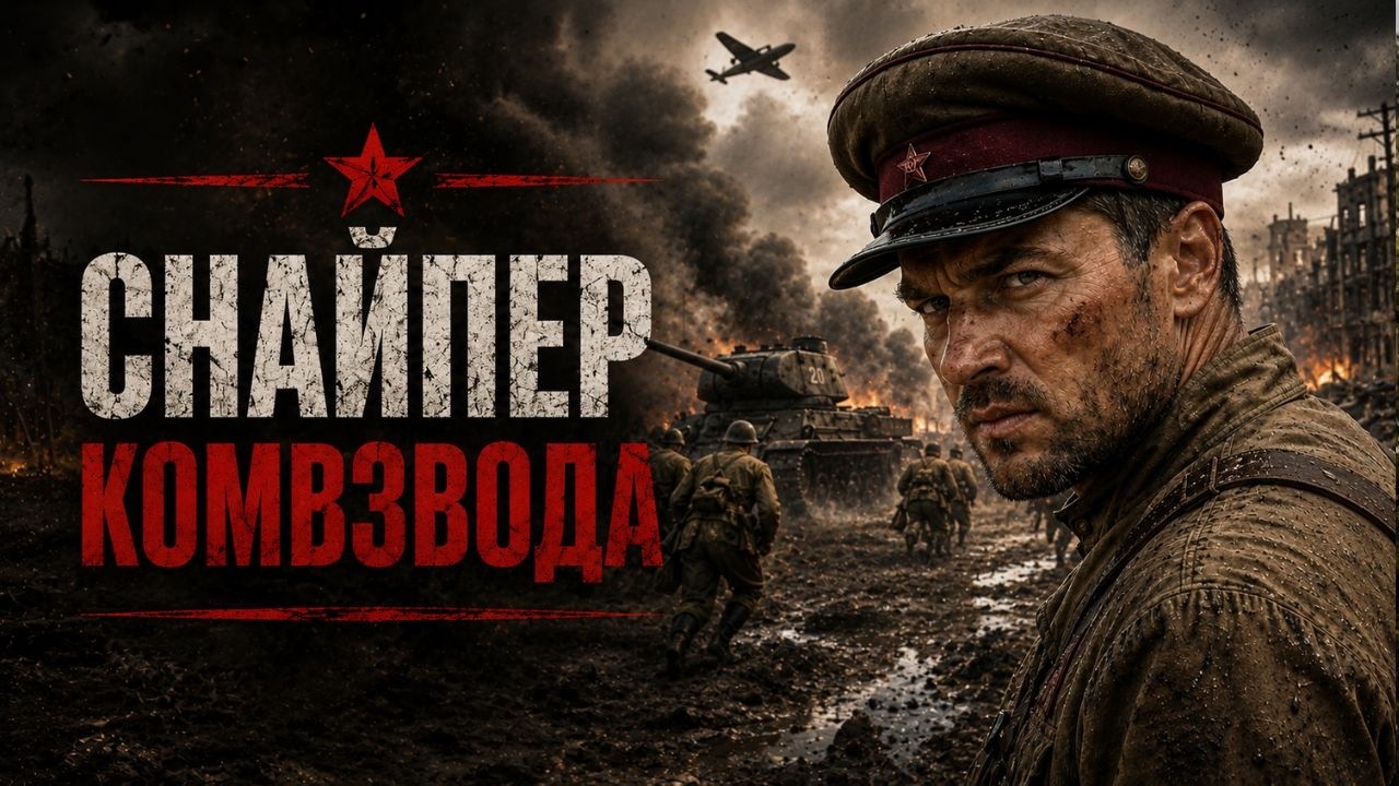 СНАЙПЕР КОМВЗВОДА📖 Аудиокнига полная : Военные Истории / Реальные События👍 cover art