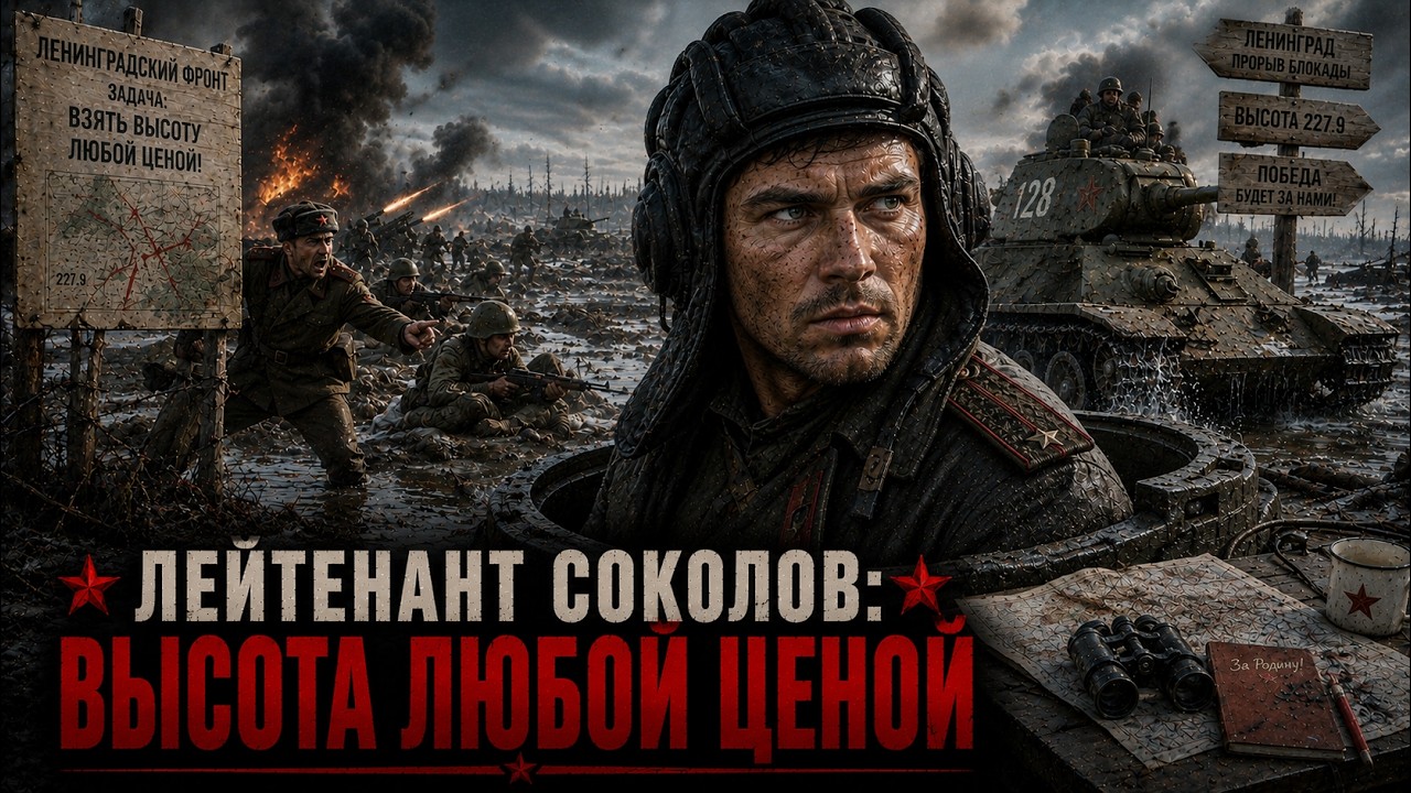 Лейтенант Соколов 📖 Аудиокнига полная : Военные Истории / Реальные События👍 cover art