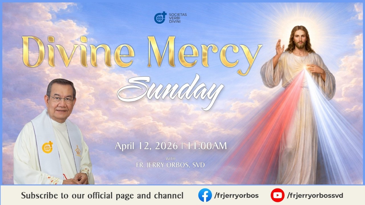 Sunday Mass 11AM,  12 April 2026 | DIVINE MERCY SUNDAY with Fr. Jerry Orbos, SVD cover art