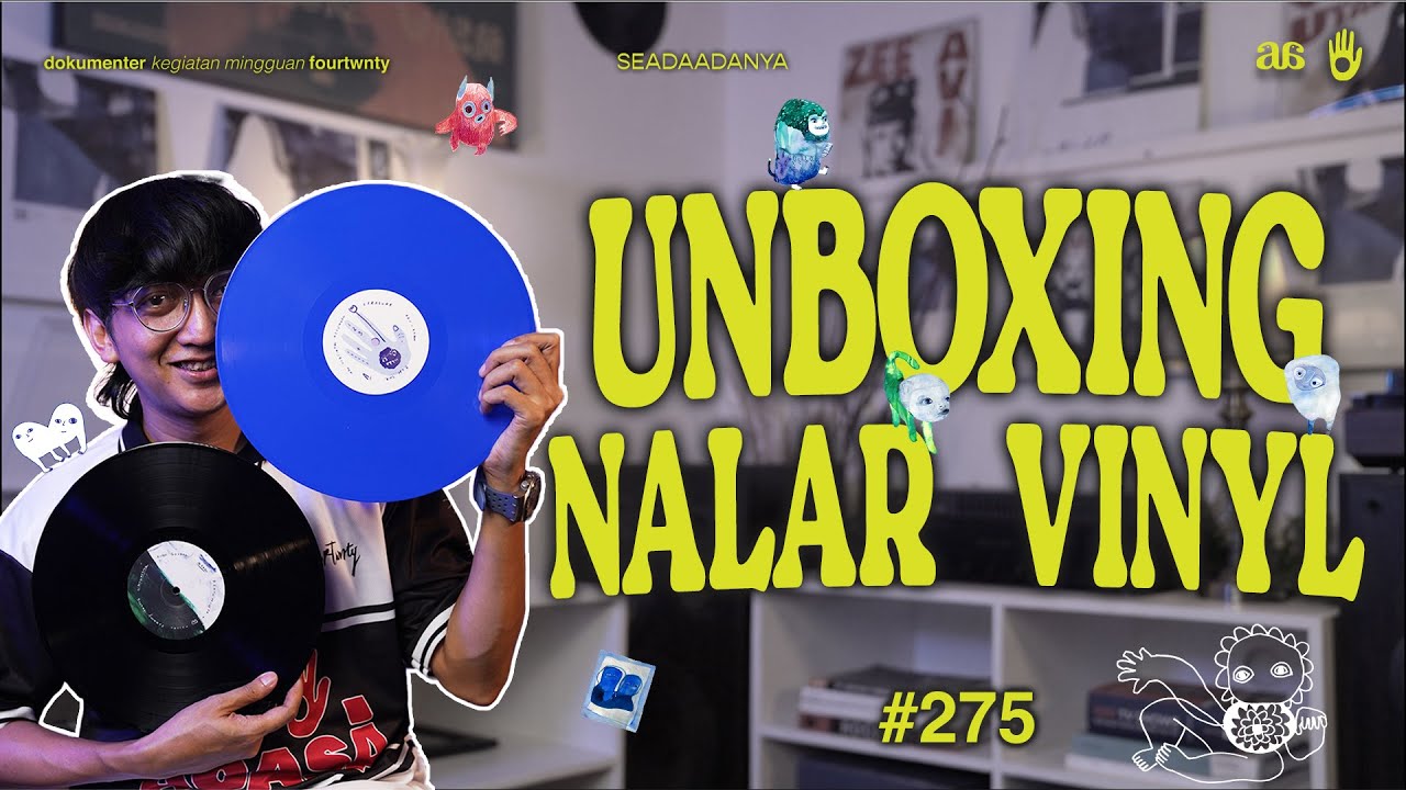#SEADAADANYA EPS.275 | Vinyl Album Nalar - Black & Blue cover art