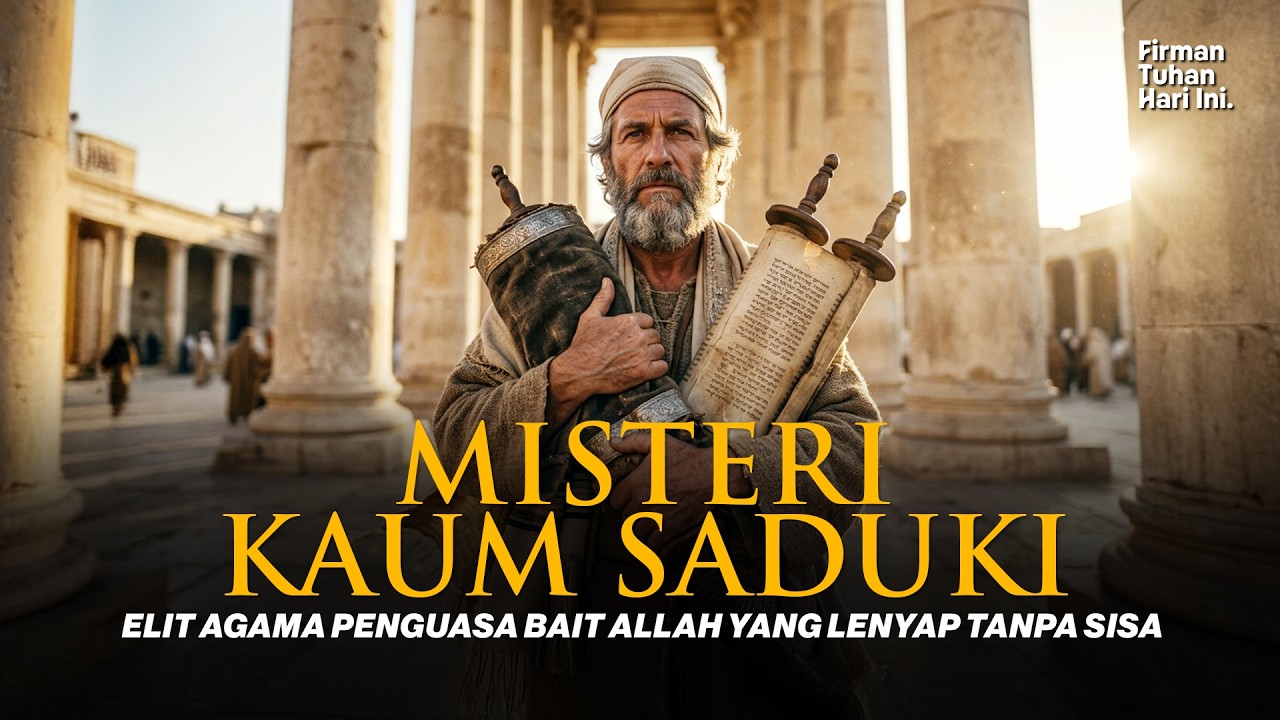 MISTERI KAUM SADUKI: Elit Agama Penguasa Bait Allah yang Lenyap Tanpa Sisa cover art