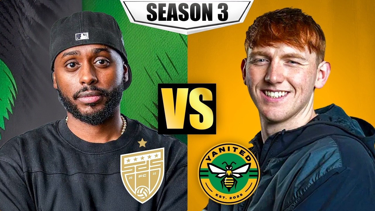 SDS FC VS YANITED | SEASON 3 BALLER LEAGUE LIVE WATCHALONG cover art
