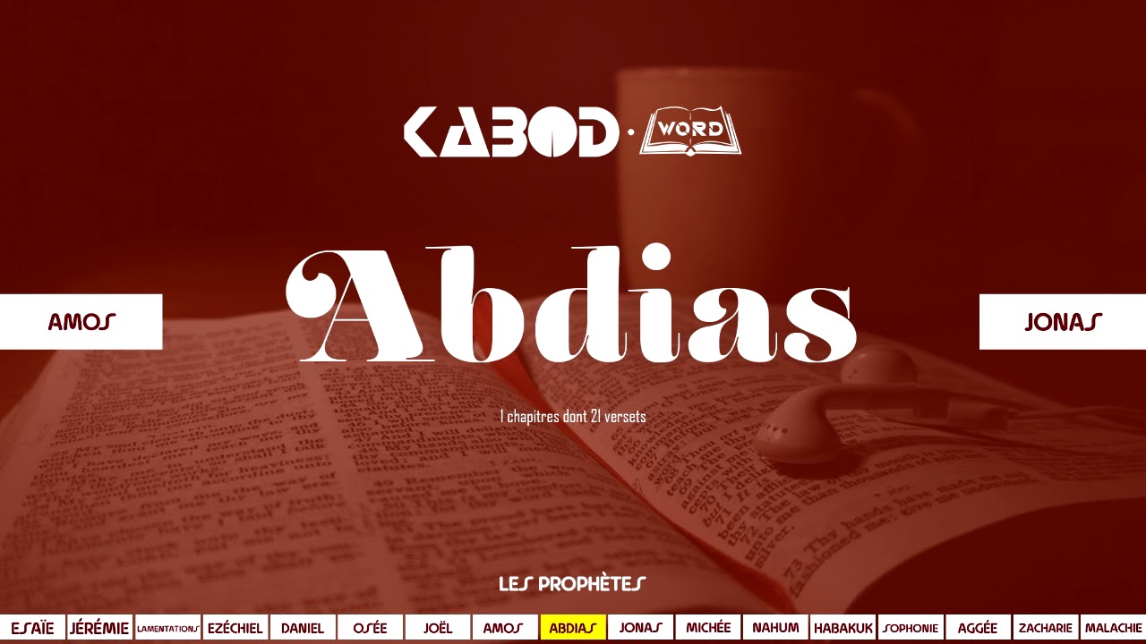 « Abdias » L'Ancien Testament / La Sainte Bible, audio VF Complète cover art