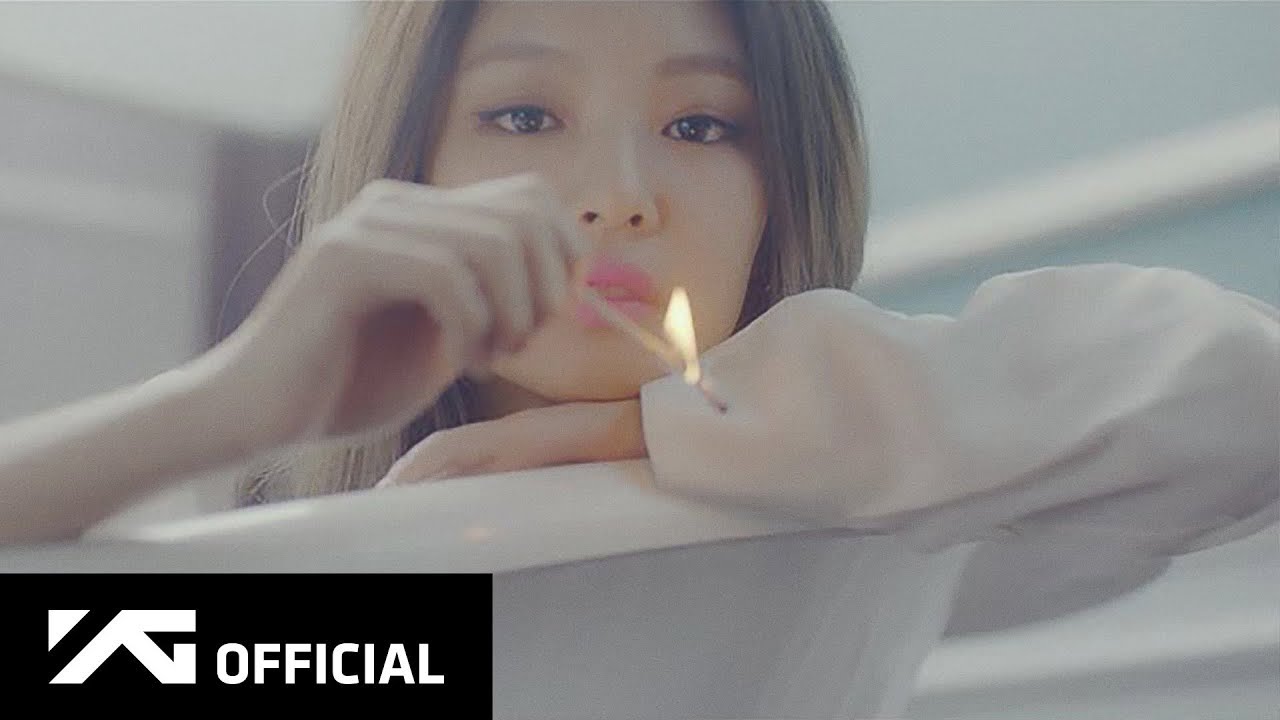 BLACKPINK - '불장난 (PLAYING WITH FIRE)' M/V cover art