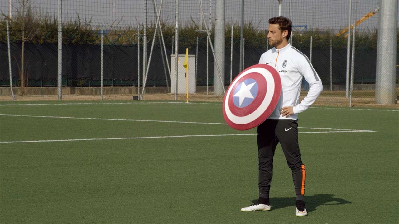 The Avengers superhero challenges: Juventus