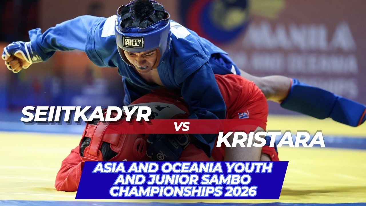 SEIITKADYR (KAZ) vs KRISTARA (INA) - Asia and Oceania Youth and Junior SAMBO Championships 2026