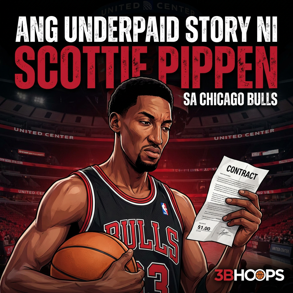 ANG UNDERPAID STORY NI SCOTTIE PIPPEN SA CHICAGO BULLS | SCOTTIE PIPPEN STORY cover art