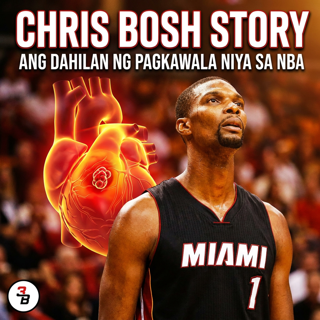 CHRIS BOSH STORY | ANG DAHILAN NG PAGKAWALA NI CHRIS BOSH SA NBA cover art