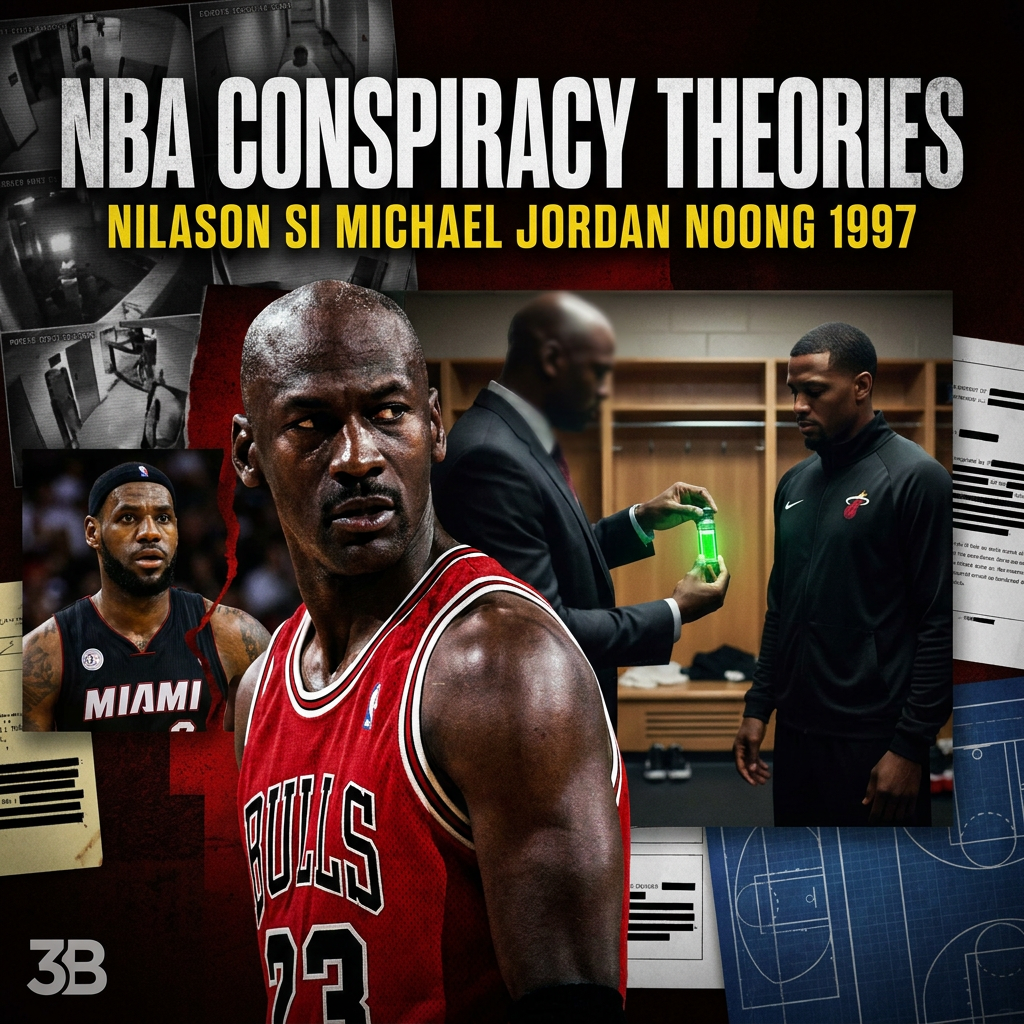 NBA CONSPIRACY THEORIES | NILASON SI MICHAEL JORDAN NOONG 1997 cover art