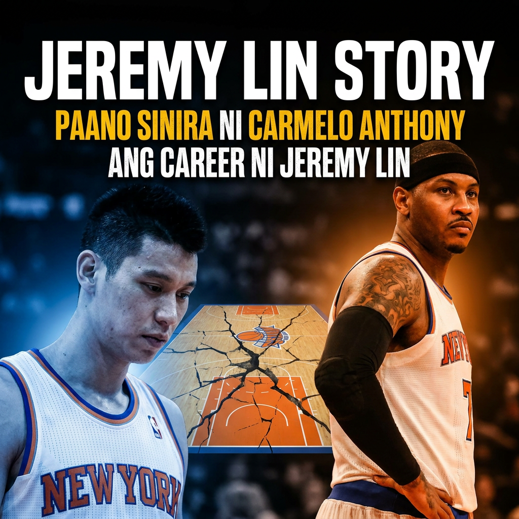 JEREMY LIN STORY | PAANO SINIRA NI CARMELO ANTHONY ANG CAREER NI JEREMY LIN cover art