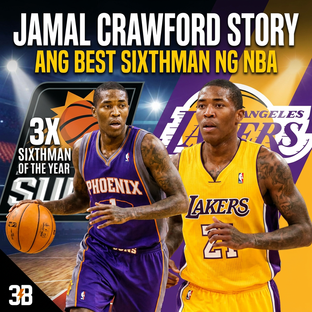JAMAL CRAWFORD STORY | ANG BEST SIXTHMAN NG NBA cover art