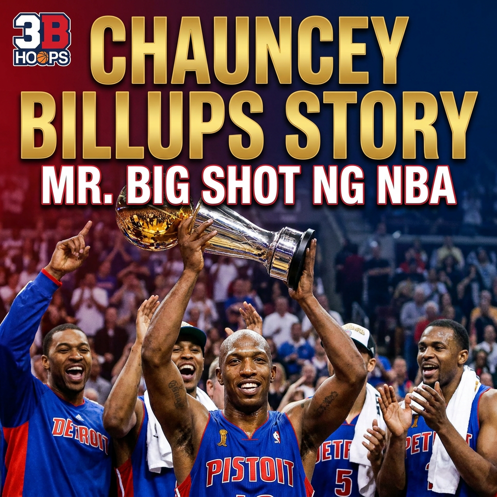CHAUNCEY BILLUPS STORY | ANG MR BIGSHOT NG NBA cover art