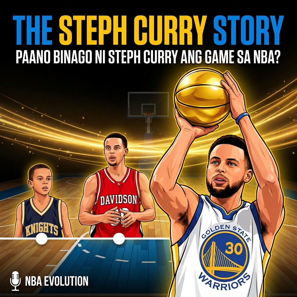 THE STEPH CURRY STORY | PAANO BINAGO NI STEPH CURRY ANG GAME SA NBA? cover art