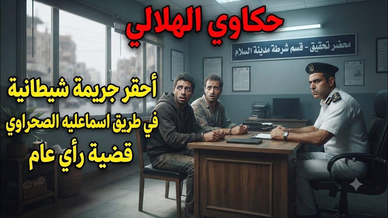حكاوى الهلالي_ أحقر جريمة شيطانية في طريق إسماعيلية الصحراوي _ قضية رأي عام cover art