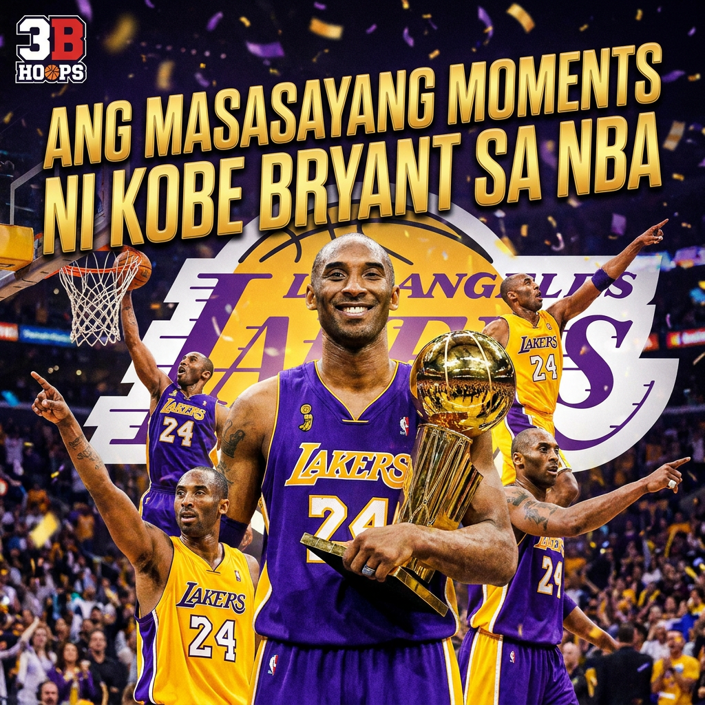 ANG MASASAYANG MOMENTS NI KOBE BRYANT SA NBA cover art