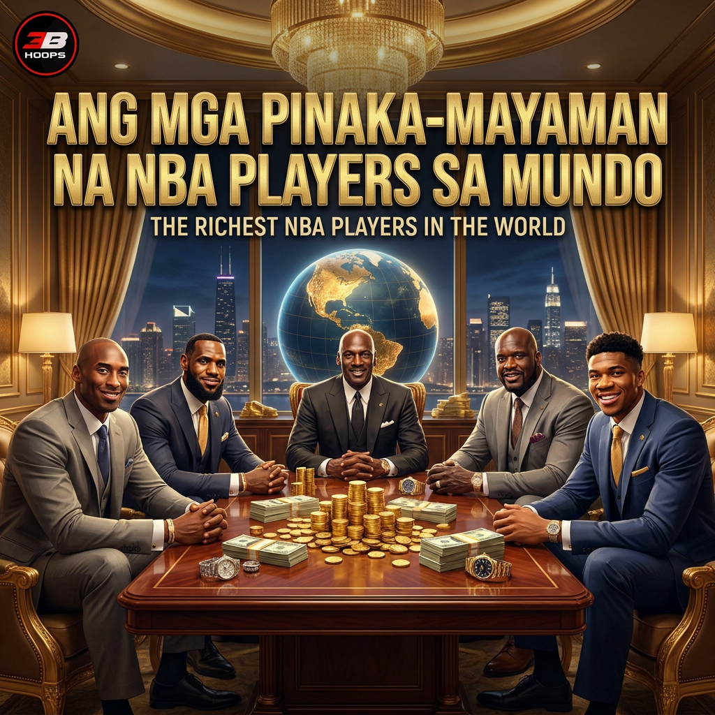 ANG MGA PINAKA-MAYAMAN NA NBA PLAYERS SA MUNDO cover art