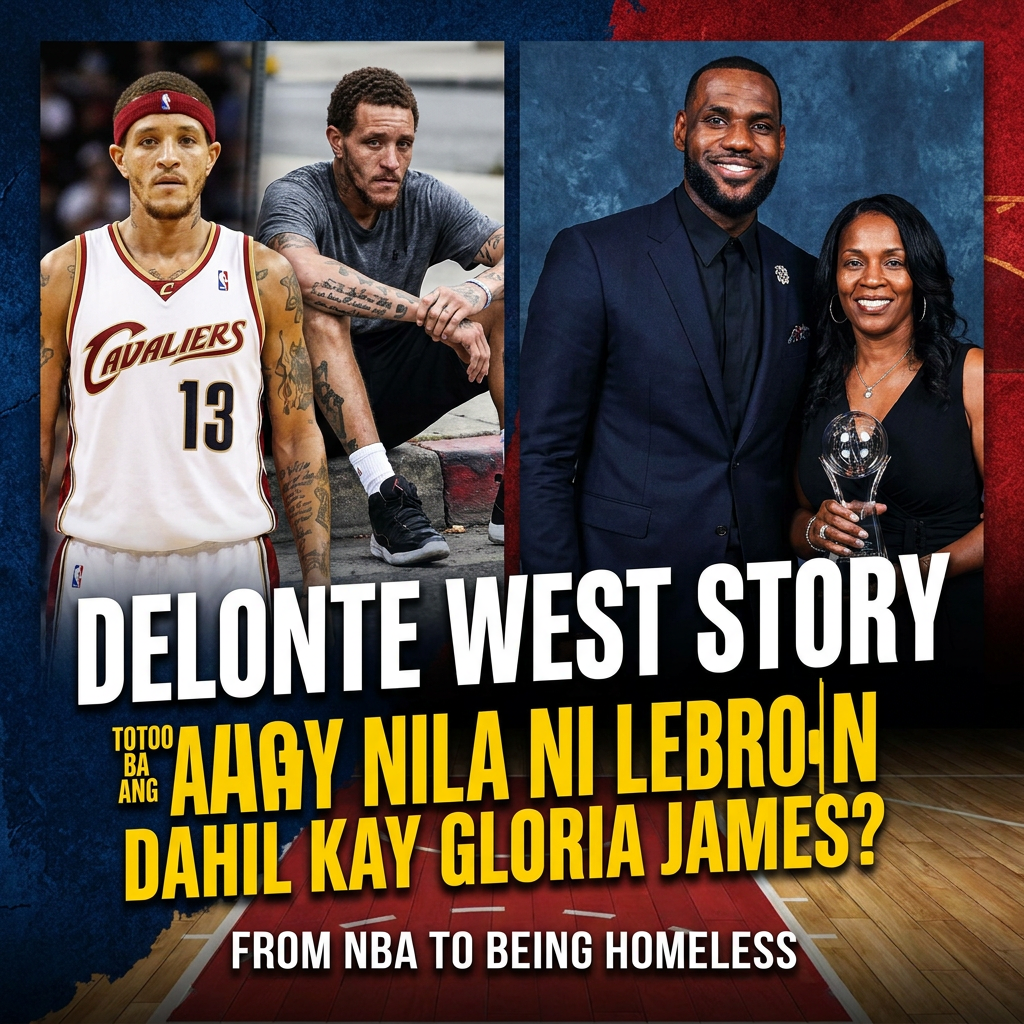 DELONTE WEST STORY | TOTOO BA ANG AWAY NILA NI LEBRON DAHIL KAY GLORIA JAMES? cover art