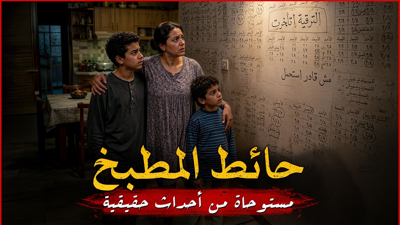 مستواحاة من أحداث حقيقية لامرأة تجد على حائط المطبخ بمنزلها الجديد كلاما وتواريخاً مرعبة تهدد أسرتها cover art