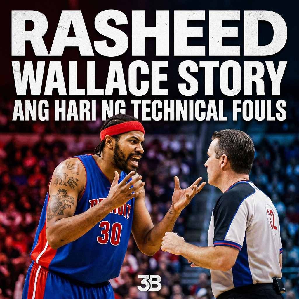 RASHEED WALLACE STORY | ANG HARI NG TECHNICAL FOULS cover art