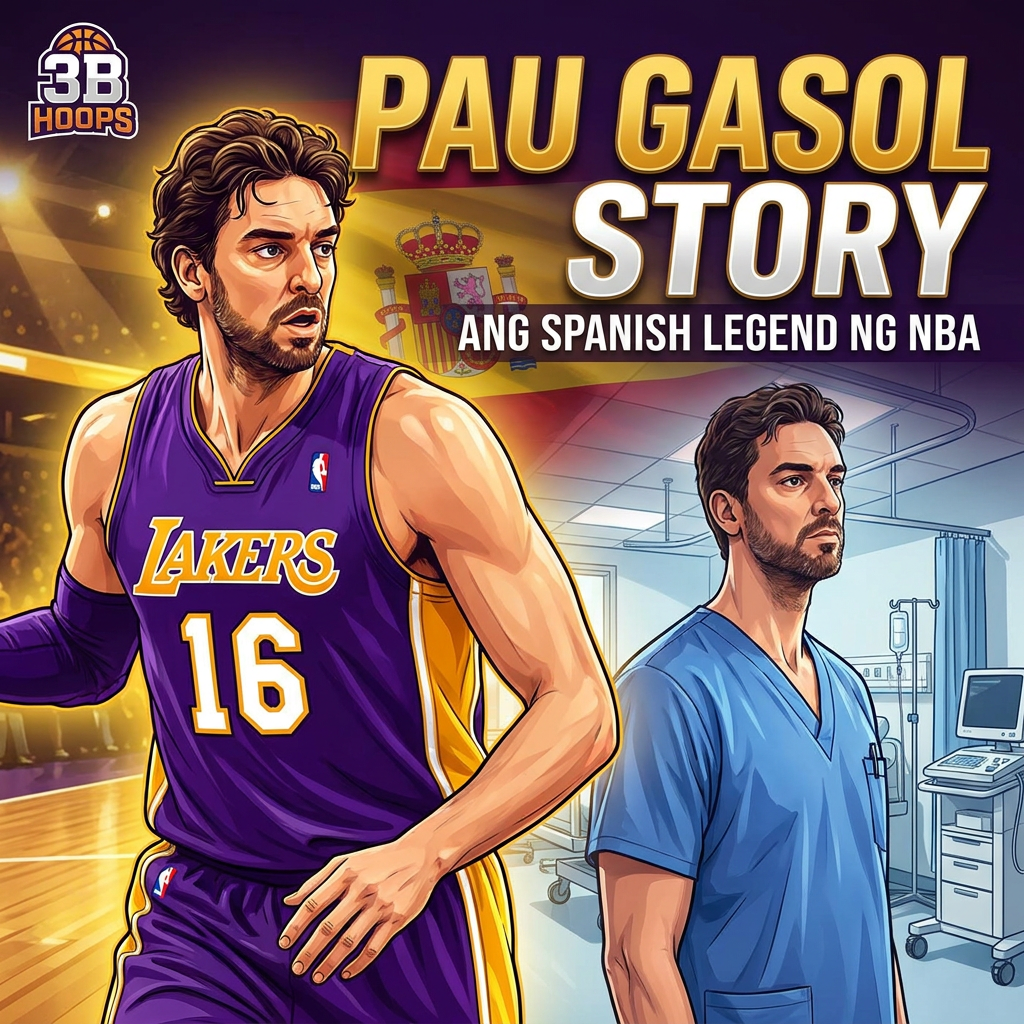 PAU GASOL STORY | ANG SPANISH LEGEND NG NBA cover art