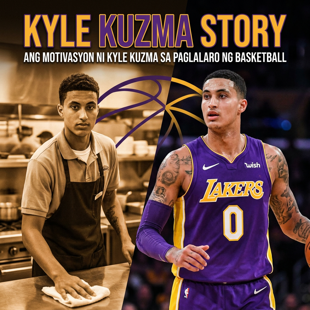 KYLE KUZMA STORY | ANG MOTIVATION NI KYLE KUZMA SA PAGLALARO NG BASKETBALL cover art