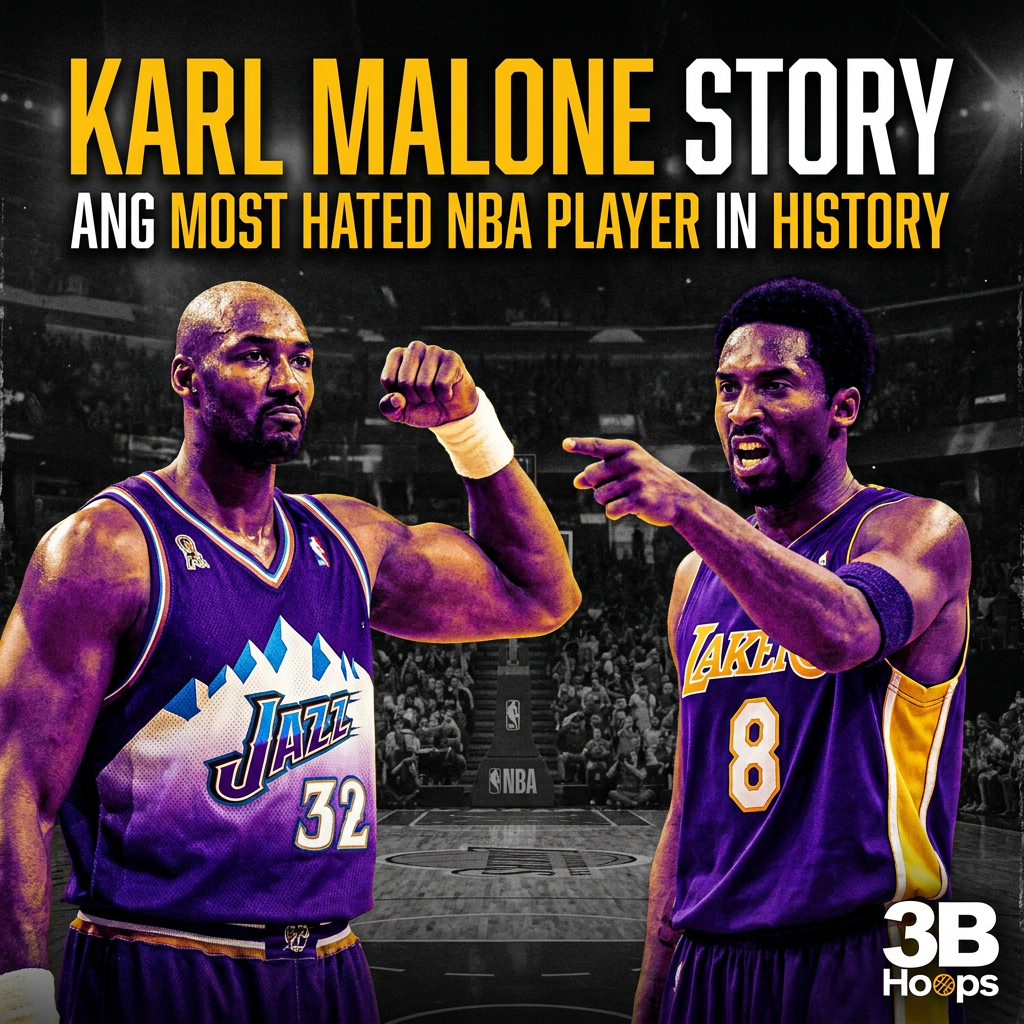 KARL MALONE STORY | ANG MOST HATED NBA PLAYER IN HISTORY cover art