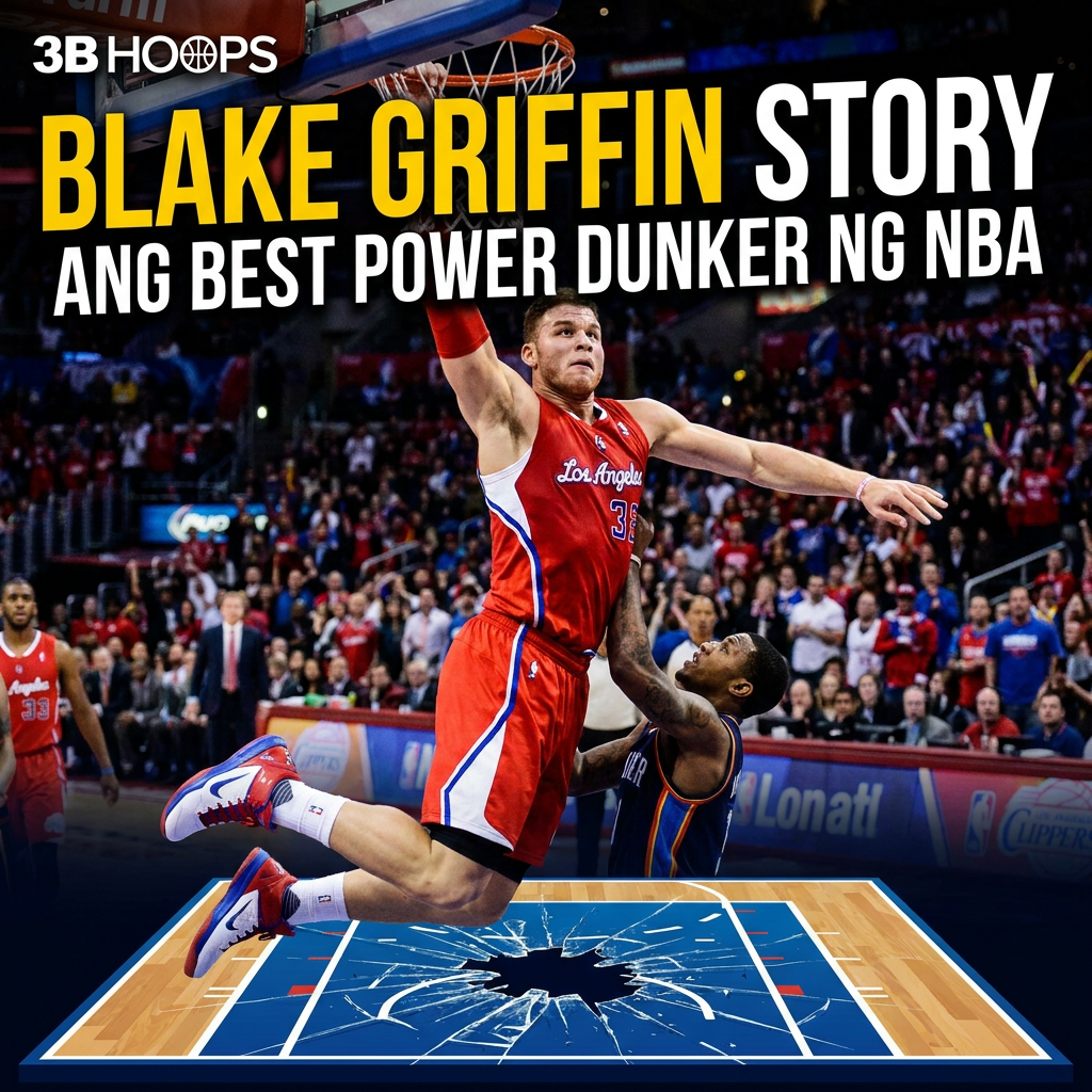 BLAKE GRIFFIN STORY | ANG BEST POWER DUNKER NG NBA cover art